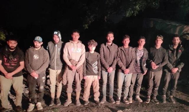 Lalapaşa’da 10 göçmen yakalandı
