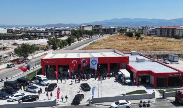 Manisa’da Akhisar İtfaiye Amirliği faaliyette