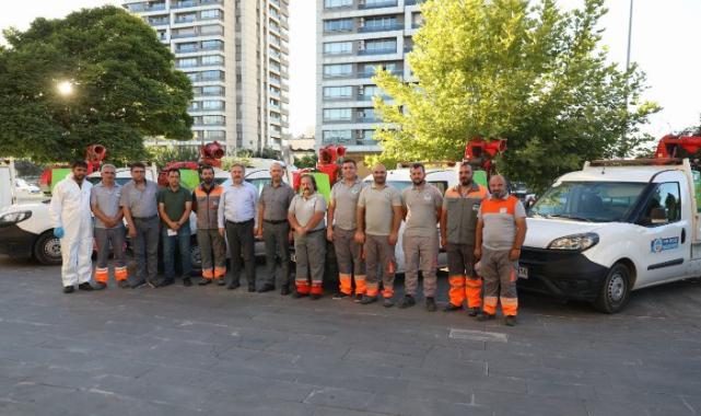 Melikgazi Belediyesi ilçenin her mahallesinde kapsamlı ilaçlama çalışması yapıyor