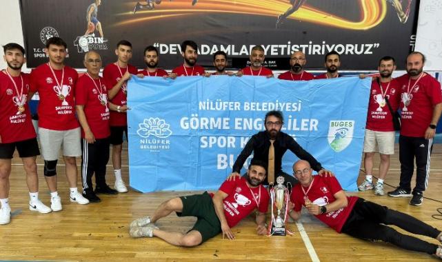 Nilüfer BUGES namağlup şampiyon