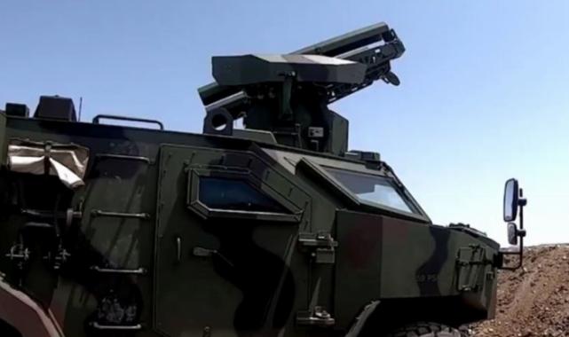 OMTAS Kuleli Zırhlı Tanksavar Aracı envanterde