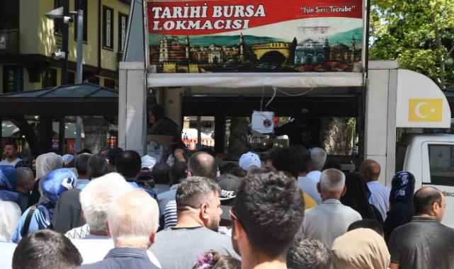 Osmangazi’de 15 Temmuz şehitleri için lokma ikramı