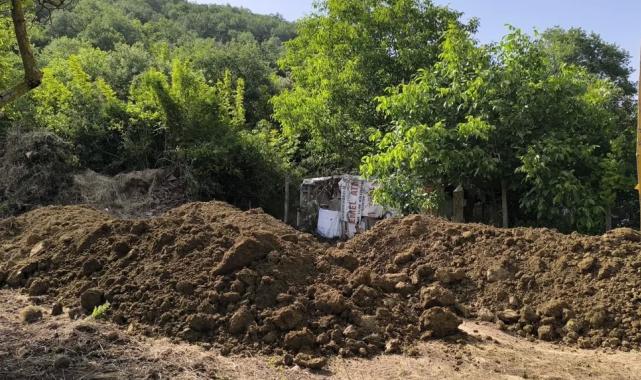 Osmangazi’de kaçak hafriyat dökenlere ceza