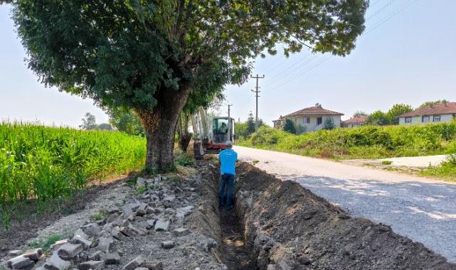 Sakarya’da 2 mahalle daha Büyükşehir’in altyapı hizmetiyle buluşuyor