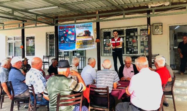 Siber dolandırıcılığa karşı köylerde bilinçlendirme çalışması
