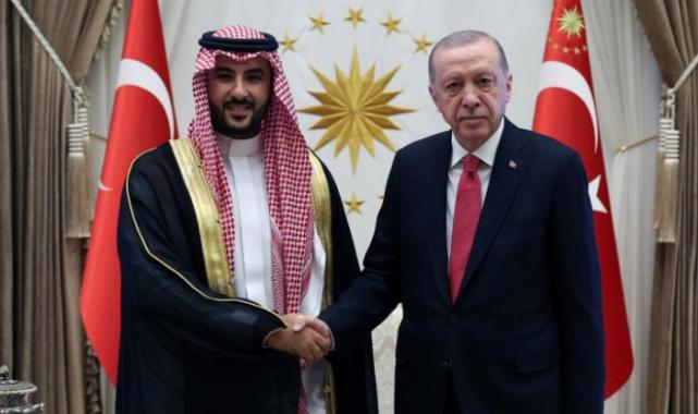 Suudi Arabistan Savunma Bakanı Beştepe’de