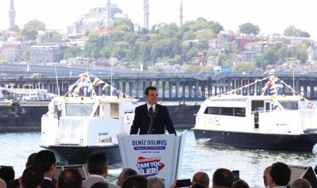 Tarihi Tersane’den yeni hediye: Deniz Dolmuş