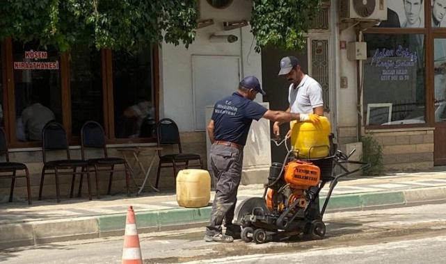 Yenişehir’de yol çalışmaları sürüyor