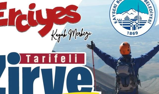 2024 Avrupa Spor Şehri Kayseri’de Erciyes Zirve Tırmanışı