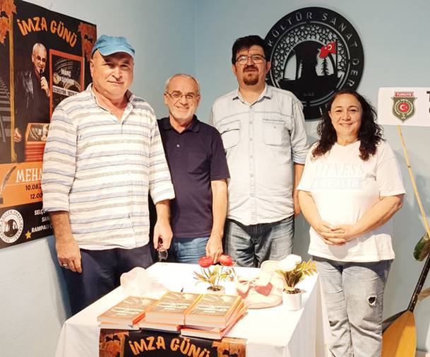 Yazar Mehmet Ceviz, Selçukya’da okurlarıyla buluştu