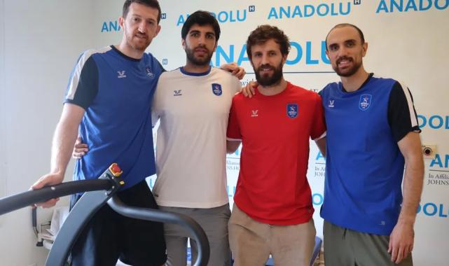  Anadolu Efesli 4 oyuncu check-up’tan geçti