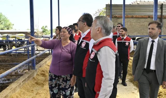 Bakan Yardımcısı Dr. Gümen İzmirli üreticilerle buluştu