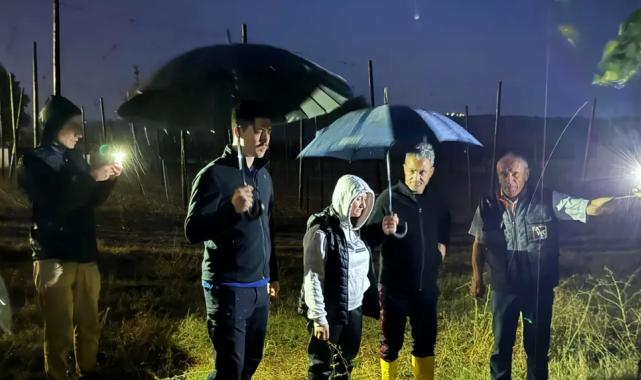 Bilecik’te sağanak! Dolu ve yağmur tarım arazilerini vurdu