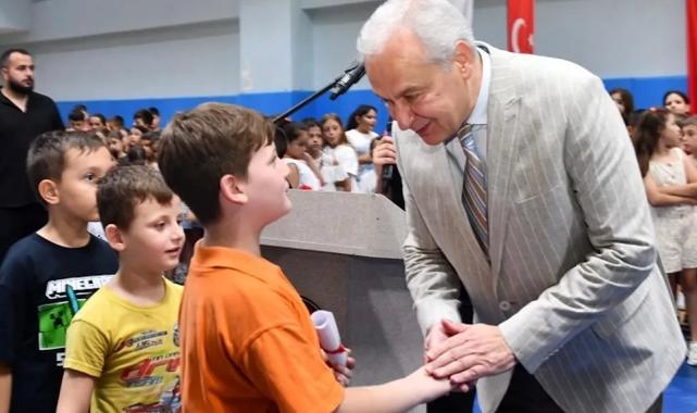 Bursa Mustafakemalpaşa’da genç sporcular sertifikalarına kavuştu