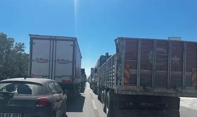 Bursalı çiftçilerden büyük eylem