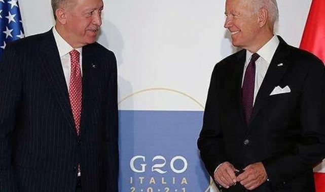 Cumhurbaşkanı Erdoğan Biden ile görüştü