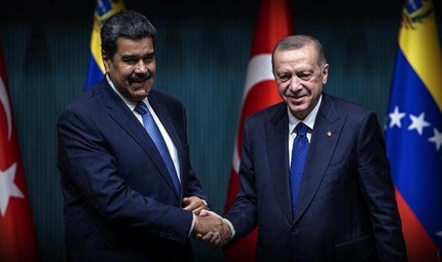 Cumhurbaşkanı Erdoğan Maduro ile telefonda görüştü
