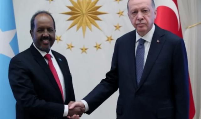 Cumhurbaşkanı Erdoğan, Somalili mevkidaşıyla görüştü