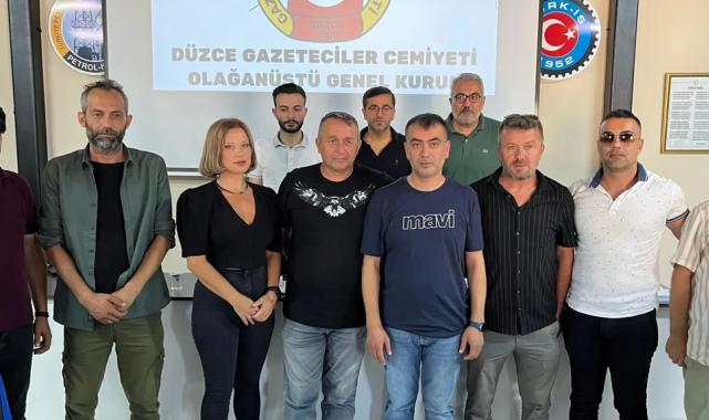 Düzce Gazeteciler Cemiyeti’nde olağanüstü seçim