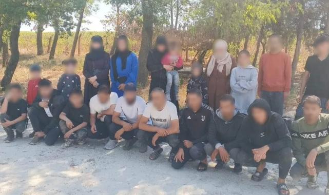 Edirne’de düzensiz göçmen operasyonlarında 27 kişi yakalandı