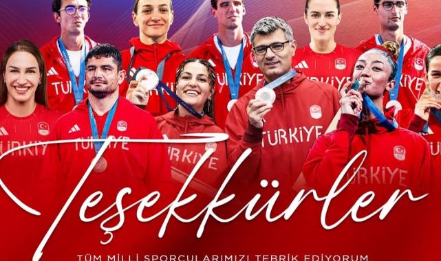 Emine Erdoğan’dan milli yıldızlara Olimpiyat teşekkürü