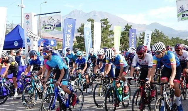 Erciyes Uluslararası Yol Biskleti yarışları başladı