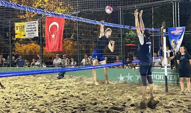 Gölcük plaj voleybolunu çok sevdi