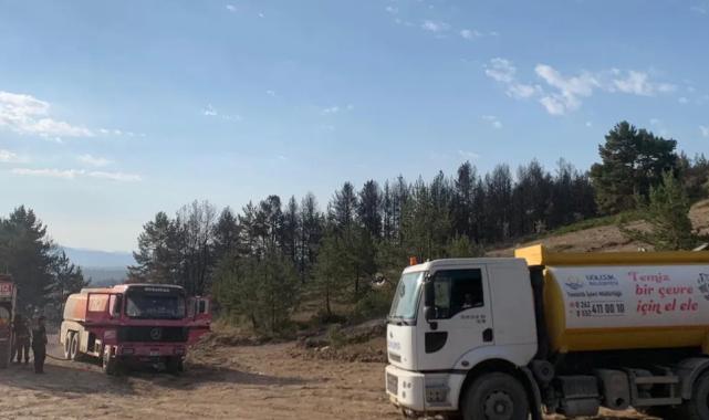 Gölcük’ten Gerede’deki yangınla mücadeleye destek