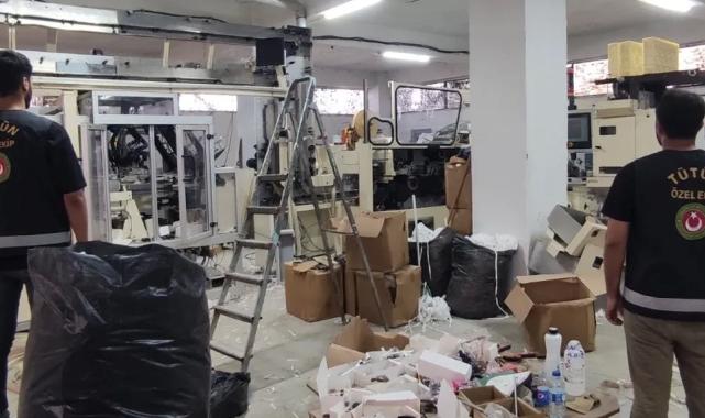 Gümrük’ten tütün kaçakçılarına darbe