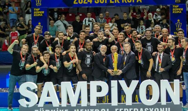 Hentbol 2024 Erkekler Süper Kupası’nda şampiyon Beşiktaş