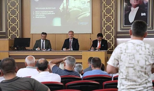 İnegöl’ün ulaşım sorunları tüm paydaşlarla masaya yatırıldı