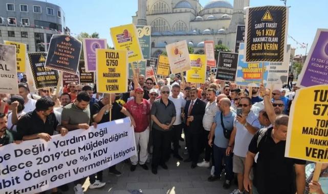 İYİ Partili Türkoğlu TOKİ mağdurlarına ses oldu! Bakan Kurum’a TOKİ soruları…