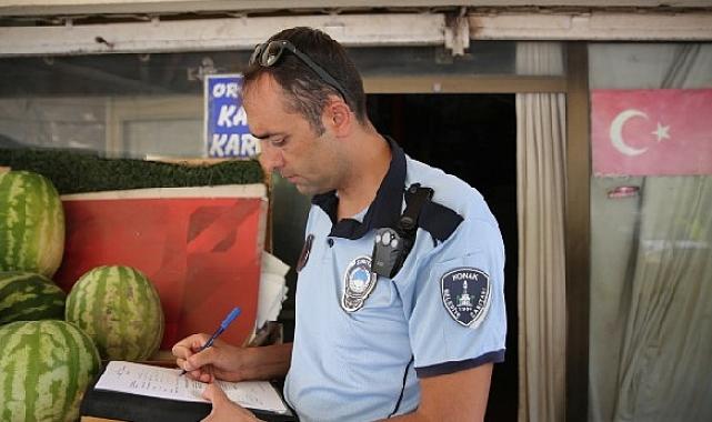 Konak Zabıtası denetimlerini hız kesmeden sürdürüyor