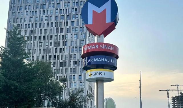 M9 metro hattı yeni istasyonuyla büyüyor