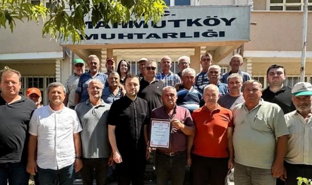 Mahmutköy kuru fasulyesi’nin coğrafi işaret tescil belgesi teslim edildi