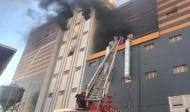 Mardin’de un fabrikasında yangın