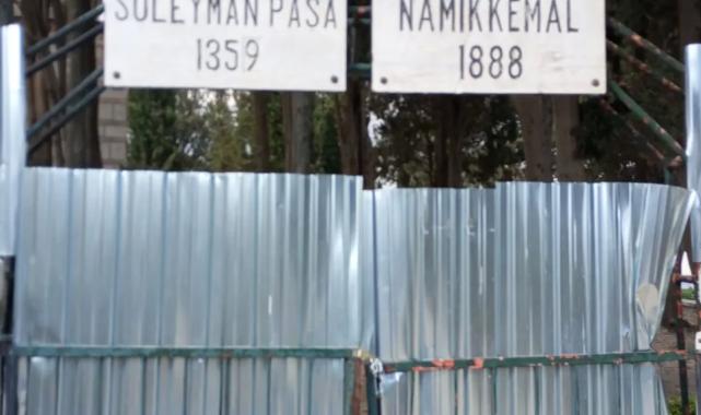 Namık Kemal Türbesi tadilat nedeniyle ziyaret edilemiyor!