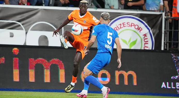 Çaykur Rizespor 1 – 1 Rams Başakşehir (Maç Sonucu) Rize’de puanlar paylaşıldı!