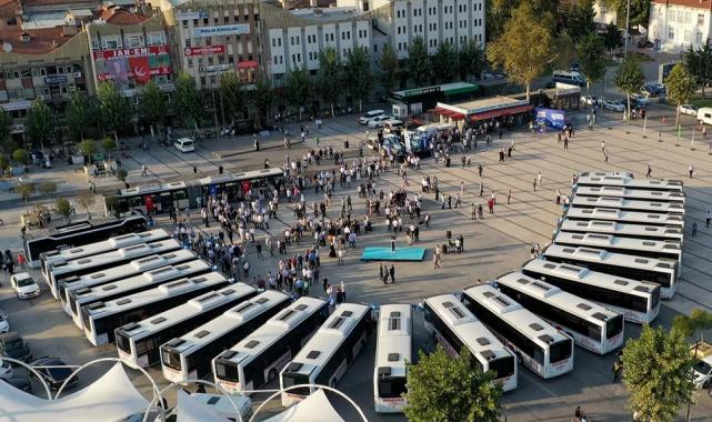 Sakarya’da 23 otobüsle şehir ulaşımında yeni milat