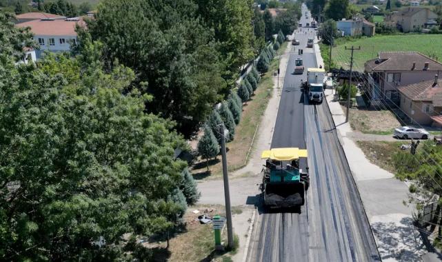 Sakarya’da Eski Ankara Yolu’nun çehresi değişiyor