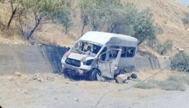 Silopi’de servis aracına saldırı! Ölü ve yaralılar var