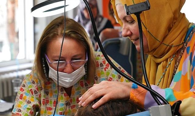 200 engelli bireyin ağız ve diş tedavileri yapıldı