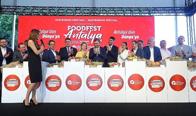 3. Uluslararası Foodfest Antalya Gastronomi Festivali başladı