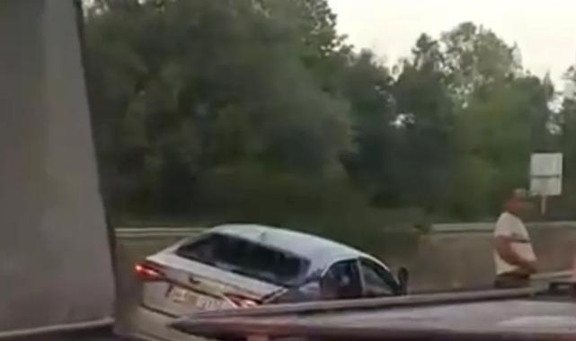 Anadolu Otoyolu’nda kaza: 2 yaralı