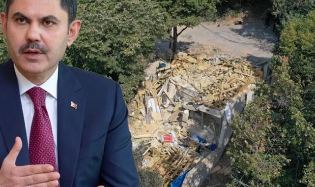 Bakan Kurum’dan İstanbul Büyükşehir’e sert uyarı! Varsa yıkın, sonra peşimizden gelmeyin!