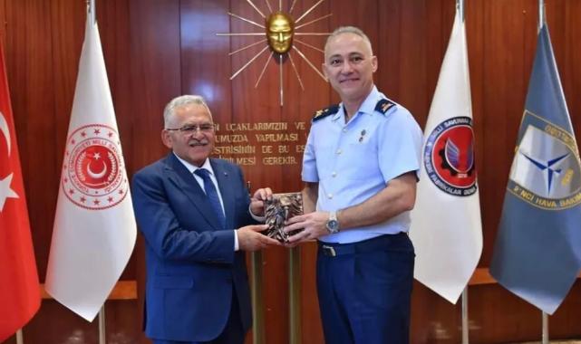 Başkan Büyükkılıç’tan Garnizon Komutanlığı’na atanan Acar’a hayırlı olsun ziyareti