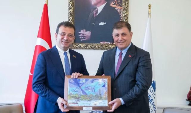 Başkan Tugay, İmamoğlu’nu ağırladı