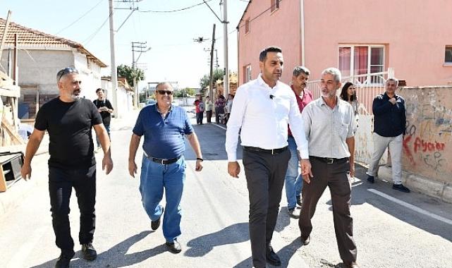 Başkan Yıldız Kaklıç’ta yol sözünü tuttu