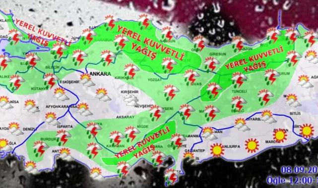 Bugün şemsiyeniz yanınızda bulunsun!