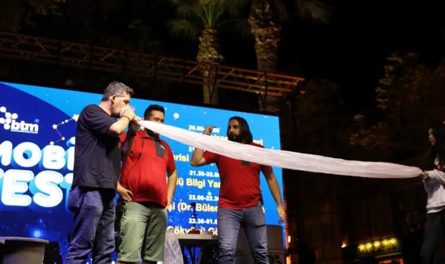 Bursa Büyükşehir’den Mudanya’da bilim dolu gece